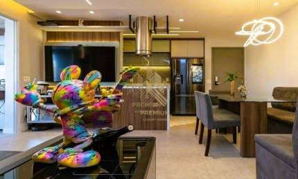 Apartamento com 1 dormitório à venda, 72 m² por R$ 1.050.000,00 - Tatuapé - São Paulo/SP