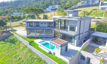 Casa com 4 dormitórios à venda, 442 m² por R$ 5.299.000,00 - Condominio Porto Atibaia - Atibaia/SP