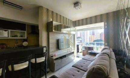 Apartamento com 1 dormitório, 52 m² - venda por R$ 780.000,00 ou aluguel por R$ 5.320,00/mês - Tatuapé - São Paulo/SP