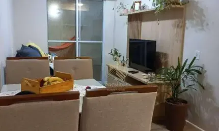 Apartamento com 2 dormitórios à venda, 53 m² por R$ 350.000,00 - Caetetuba - Atibaia/SP