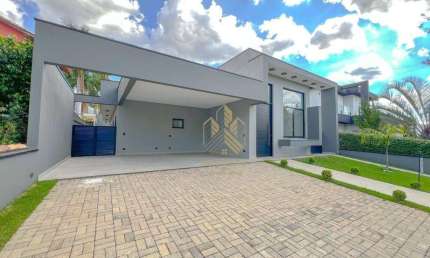 Casa com 3 dormitórios à venda, 249 m² por R$ 2.860.000,00 - Condomínio Shambala II - Atibaia/SP