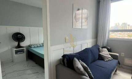 Apartamento com 2 dormitórios à venda, 38 m² por R$ 375.000,00 - Tatuapé - São Paulo/SP