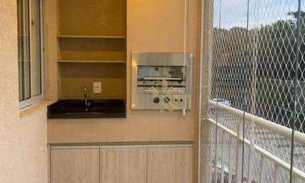 Apartamento com 3 dormitórios para alugar, 100 m² por R$ 4.900,00/mês - Jardim Paulista - Atibaia/SP
