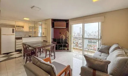 Apartamento com 2 dormitórios para alugar, 70 m² por R$ 4.850,00/mês - Tatuapé - São Paulo/SP