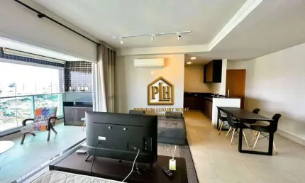 Apartamento com 1 dormitório para alugar, 55 m² por R$ 4.880,00/mês - Jardim Anália Franco - São Paulo/SP