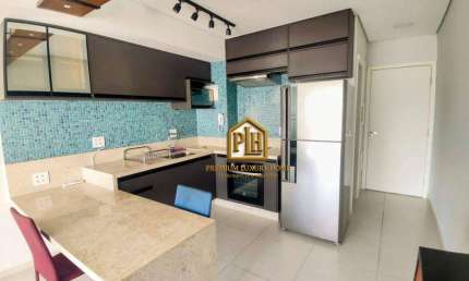 Apartamento com 1 dormitório para alugar, 37 m² por R$ 3.660,00 - Tatuapé - São Paulo/SP