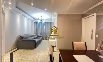 Apartamento com 3 dormitórios para alugar, 100 m² por R$ 6.300/mês - Vila Regente Feijó - São Paulo/SP