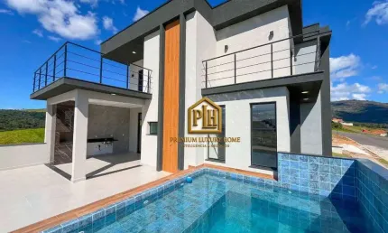 Casa com 4 dormitórios à venda, 284 m² por R$ 2.150.000,00 - Condomínio Portal Lamis - Atibaia/SP