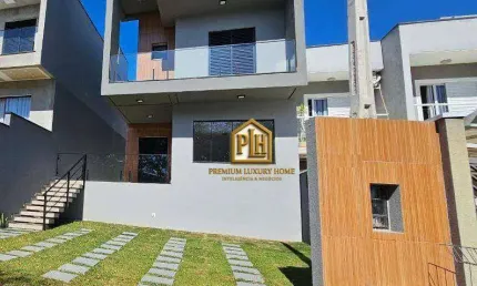 Casa em condomínio com 3 dormitórios à venda, 142 m² por R$ 1.090.000 - Jardim Shangri-Lá - Atibaia/SP