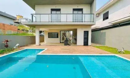 Casa com 3 dormitórios, 180 m² - venda por R$ 1.360.000,00 ou aluguel por R$ 9.010,00/mês - Condomínio Terras de Atibaia I - Atibaia/SP