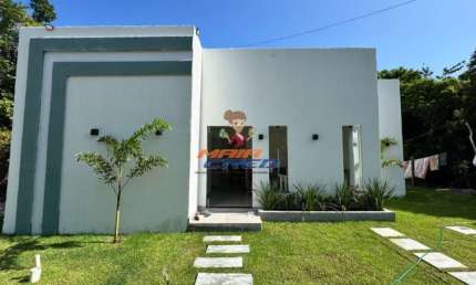 Casa para Venda em Porto Seguro, Coroa Vermelha, 3 dormitórios, 1 suíte, 2 banheiros, 2 vagas