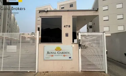 Apartamento de 68 m² com 3 dormitórios, sendo 1 suíte, no condomínio royal garden no horto santo antônio em jundiaí - sp