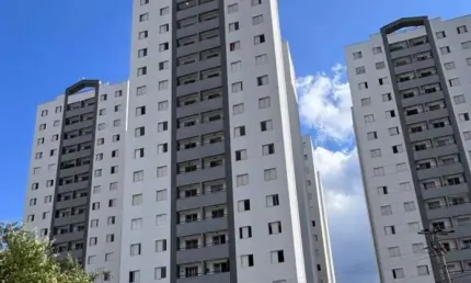 Apartamento com 70m² , sendo 3 dormitórios no condomínio residencial nove de julho em jundiaí sp