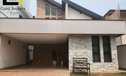 CASA TÉRREA DE 252 M² DE ÁREA CONSTRUÍDA COM 4 DORMITÓRIOS NO CONDOMÍNIO BRISAS JUNDIAÍ NO JARDIM DAS SAMAMBAIAS EM JUNDIAÍ SP