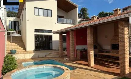 Casa sobrado com 254,62 3 dormitorios 1 suíte no bairro jardim pacaembu em jundiaí /sp