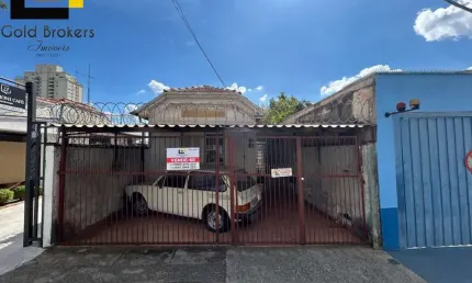 Casa antiga em terreno em ótima localização na rua barão de teffé em jundiaí - sp