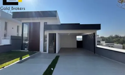 Casa com 209m² de área construída com 3 suítes, no condomínio gran ville são venâncio em itupeva/ sp