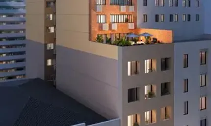 Lindo apartamento studio  28 metros a venda, prédio com infraestrutura de lazer no centro comercial do rio de janeiro