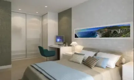 Ótimo apartamento 3 quartos sendo 1 suíte com  área 87 metros