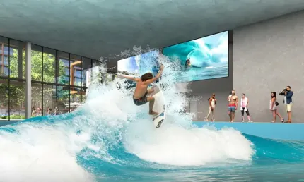 Studio na Barra Olímpica em Condomínio com PISCINA DE ONDA