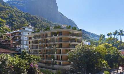 Lindo apartamento no Jardim Botânico com varanda e suíte