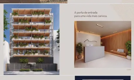 Lindo apartamento de 2 quartos e varanda em botafogo  a 1 km da lagoa