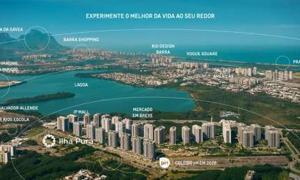Apartamento com 2 quartos à venda na Rua Escritor Rodrigo Melo Franco (Res Ilha Pura), 160, Barra da Tijuca, Rio de Janeiro