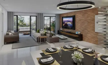 Lindo apartamento com 4 quartos, 145m2 próximo do Shopping Rio Sul
