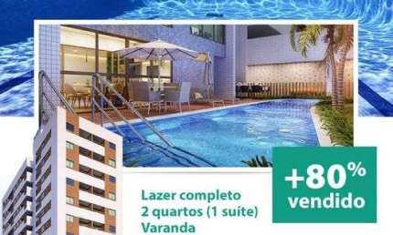 Apartamento em construção 61 metros quadrados com 2 quarto 1 suíte em Candeias RONALDO 8199775.5653
