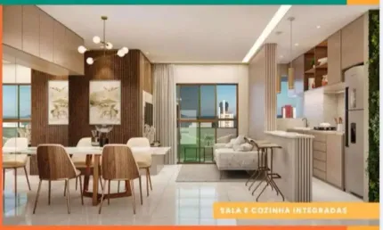 Apartamento para venda em Candeias , com 58m ², 2 quartos, 1 suíte e varanda