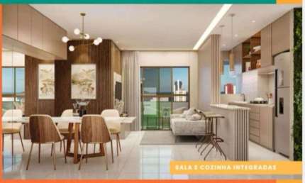 Apartamento para venda em Candeias, com 58m², 2 quartos, 1 suíte e varanda