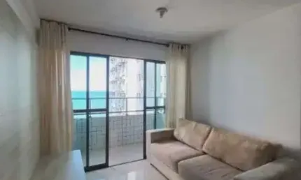 TFS| Excelente apartamento mobiliado localizado em Candeias, com 48,29m², 1 vaga coberta