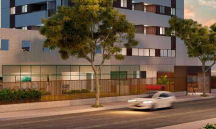 MD-Apartamento para venda possui 63 metros quadrados com 3 quartos em Zumbi - Recife - PE