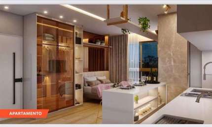 Apartamentos de 24m² em Boa Viagem para investimento, moderno, conectado