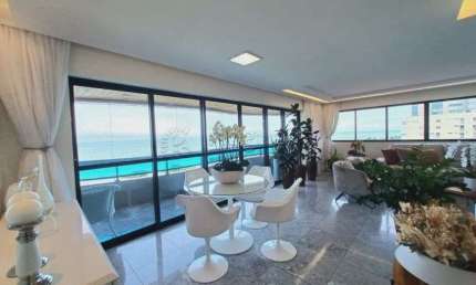 MD-Luxuoso apartamento vista mar em Boa Viagem| Chateau Mounton| 4 quartos| 4 suítes| 4 vagas|