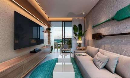 AB Apartamento para venda com 32 metros quadrados com 1 quarto em Muro Alto - Ipojuca - PE