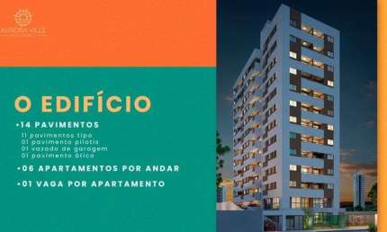 AB - Apartamento para venda possui 51 metros quadrados com 2 quartos