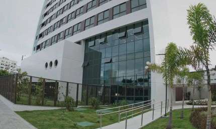 Flat NOVO para venda com 35m², 1 quarto ao Lado do Shopping Rio Mar no Pina - Recife - PE