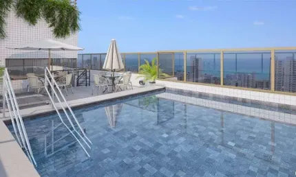 Apartamento para venda com 24 metros quadrados com 1 quarto em boa viagem -carla .7488