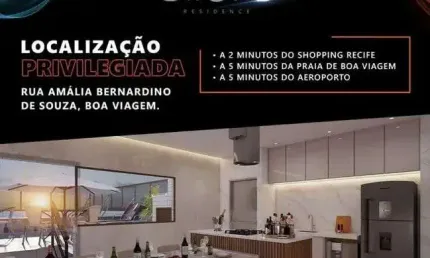 Studio para venda tem 24 metros quadrados com 17 quartos em Boa Viagem - Recife - PE
