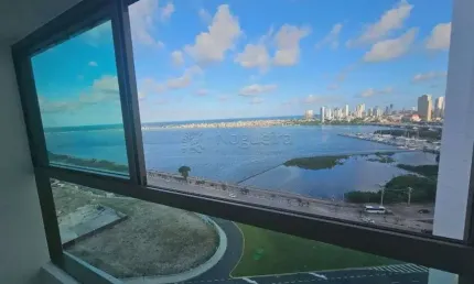 PB (Ref.4062) Repasse no Parque do Cais , 32 m² com 1 quarto no cais José Estelita