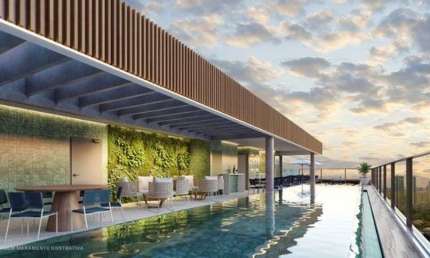 MD | Icon Living Residence - Apto de 1 quarto - Em frente ao mar de Boa Viagem