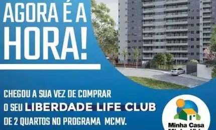 MD- Liberdade Life Club - 2qts 1 suíte - Área de lazer completa - Jardim São Paulo - PE