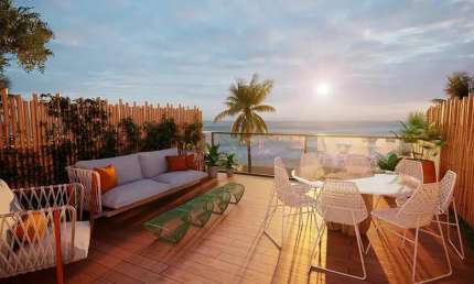 Apartamento com 1 quarto à venda na Avenida José Bezerra, 1, Praia Dos Carneiros, Tamandaré