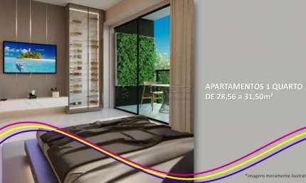 Apartamento com 1 quarto à venda na Avenida Portuaria, 1, Praia de Muro Alto, Ipojuca