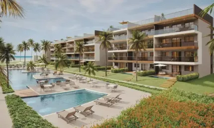 Habitá Praia do Cupe | Apartamento com 2 quartos e ampla varanda gourmet na Praia do Cupe