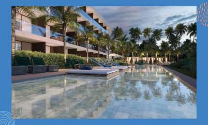TM- Excelente apartamento à beira mar de Carneiros 3 quartos