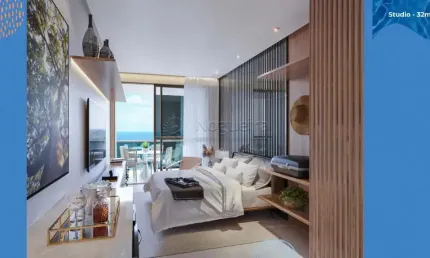 Apartamento com 1 quarto à venda na Avenida José Bezerra, Praia Dos Carneiros, Tamandaré
