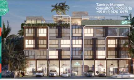 Flat com 1 quarto à venda na Avenida José Bezerra, Praia de Tamandaré, Tamandaré
