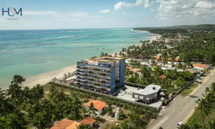 AZZURRE - Conheça o Peroba Azzurre! Flats à Beira Mar da praia de M